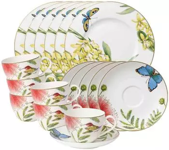 Villeroy & Boch Amazonia Kaffeeservice 18-teilig