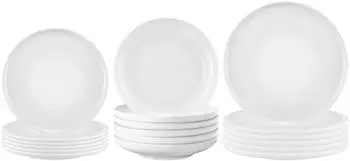 Seltmann Weiden Sento Home Teller-Set 18-teilig - Aura white