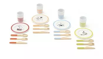 Kids Concept Mumin Spielgeschirr-Set, 16-tlg.