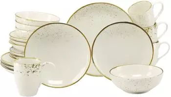CreaTable Nature Collection Kombiservice 20-tlg., creme, Steinzeug (84655348-0)