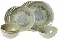 Ritzenhoff & Breker Cecina Basic-Set 12-teilig gemischt - Gr&uuml;n / Jade