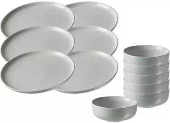 Ritzenhoff & Breker Jasper Fr&uuml;hst&uuml;cksset 12-tlg., mint, Keramik