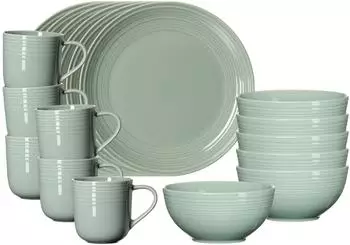 Ritzenhoff & Breker Levi Frühstücks-Set 18-teilig, grün (Keramik)