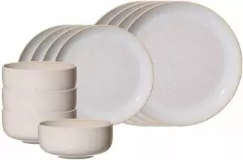 Ritzenhoff & Breker Laredo Basic-Set 12-teilig, beige, Steinzeug