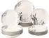 Seltmann Weiden Savona Provence Teller-Set 18-teilig, Porzellan, bunt-beige