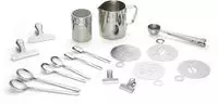 ECHTWERK Barista-Set Kaffeezubeh&ouml;r-Set, ideal f&uuml;r Cappuccino oder Latte Macchiato,