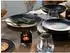 CreaTable Soft Touch Black Geschirrset 18-tlg. für 6 Personen, Steinzeug (23195)