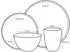 MICA Decorations Tabo Tafelservice 4 Personen Grün