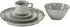 Loberon Biarré Geschirr-Set 30-teilig, grau (1687541)