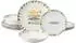 CreaTable Sardinhas Pastell Tellerset 12-tlg., 4 Personen, Steinzeug (25400)