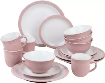 Retsch-Arzberg Camden Kombiservice rosé, 16-tlg., Steinzeug (96772623-0)