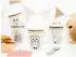 CreaTable Freunde des Waldes Espressotassen-Set, 4-tlg., Steinzeug, bunt (25044)