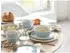 CreaTable Congo Azul Kombiservice 16-tlg., Steingut (23265929-0)
