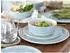 CreaTable Caoba Tellerset 12-tlg. blau, Steingut (32971401-0)
