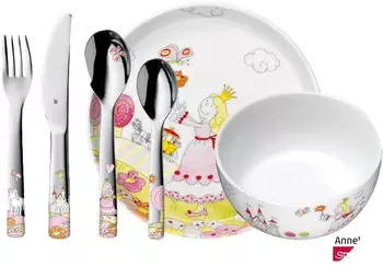 WMF Prinzessin Anneli Kinderservice, 6-tlg. (12.9415.9964)