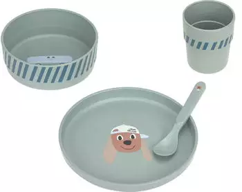 L&auml;ssig Kindergeschirrset Polypropylen 4-tlg