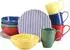 CreaTable Mio Viva Bunt Kaffeeservice 12-tlg. Steinzeug (25427)