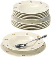 Seltmann Weiden Tafelservice »Teller Set, Geschirr-Set Marieluise«, (Set, 12 tlg.), Seltmann Weiden Tafelservice »Teller Set, Geschirr-Set Marieluise«, (Set, 12 tlg.),