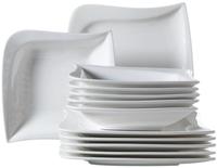 M&Auml;SER Tafelservice "Geschirr-Set La Musica" Teller Set, wei&szlig;, Made in Germany, 12