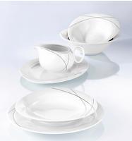 Seltmann Weiden Tafelservice "Geschirr-Set, Service Trio Highline" Teller Set,