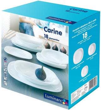 Luminarc Carine Tafelservice 18-tlg. weiß