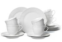 Ritzenhoff & Breker Kaffeeservice "Bianco" klassisch und schlicht, unifarben