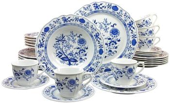 CreaTable 17133, Flora Zwiebelmuster, Kombiservice 30-tlg, Porzellan