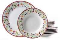 Ritzenhoff & Breker Tafelservice "Doppio Shanti, Teller Set, Geschirr-Set" 12 Teile,