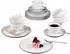 Seltmann Weiden Lido Black Line Kaffeeservice 18 tlg.