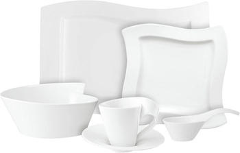 Villeroy & Boch NewWave Tafelservice 12 tlg. wei&szlig;