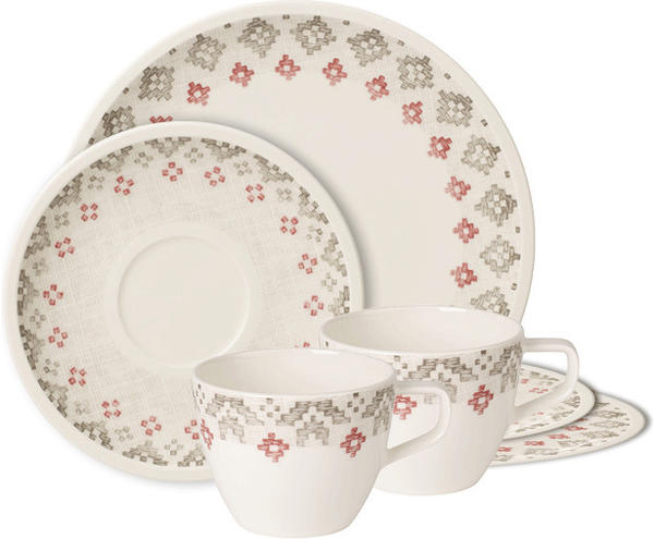 Villeroy & Boch Artesano Montagne Frühstücks-Set 6-tlg