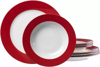 Ritzenhoff & Breker Flirt Doppio Tafelservice 8 tlg. rot