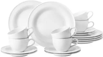 Seltmann Weiden Beat Kaffeeservice 18 tlg weiß Seltmann Weiden Beat Kaffeeservice 18 tlg weiß