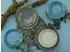 CreaTable Tafelservice Nature Collection (12-tlg.) blau grün sand