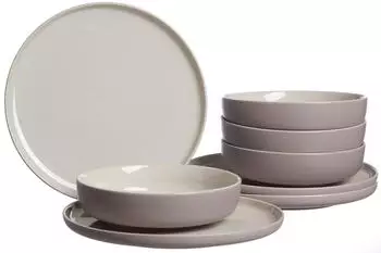 Ritzenhoff & Breker Tafelservice Jasper taupe (8-tlg.)