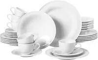 Seltmann Weiden Kombiservice »Geschirr-Set, Service Beat«, (Set, 30 tlg.), Seltmann Weiden Kombiservice »Geschirr-Set, Service Beat«, (Set, 30 tlg.),