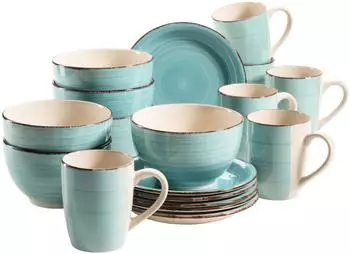 Mäser Frühstücks-Set Lumaca (18-tlg.) laguna Mäser Frühstücks-Set Lumaca (18-tlg.) laguna