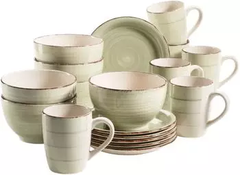 Mäser Frühstücks-Set Lumaca (18-tlg.) oliv Mäser Frühstücks-Set Lumaca (18-tlg.) oliv