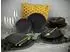 CreaTable Tafelservice Lava Stone Schwarz (12-tlg.)