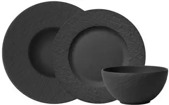 Villeroy & Boch Manufacture Rock Starter-Set (6-tlg.)