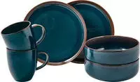 like. by Villeroy & Boch Kombiservice Blau Crafted Breeze 6tlg.