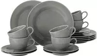 Seltmann Weiden Kaffeeservice "Geschirr-Set, Service Beat" Teller, Tassen,