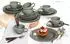 Seltmann Weiden Beat Kaffeeservice 18 tlg Perlgrau