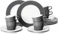 Seltmann Weiden Kaffeeservice "Geschirr-Set, Service No Limits Moments" Tassen,