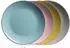 Mäser Kombiservice Metallic Rim (16-tlg.) rosa/grün/blau/grau