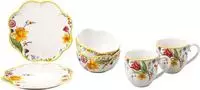 Villeroy & Boch Spring Awakening Fr&uuml;hst&uuml;cks-Set f&uuml;r 2 6tlg.