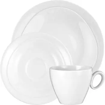 Seltmann Weiden Trio Kaffeeservice 18-tlg. T weiß Seltmann Weiden Trio Kaffeeservice 18-tlg. T weiß