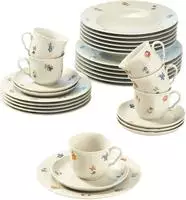 Seltmann Weiden Kombiservice "Geschirr-Set, Service Marieluise" Teller, Tassen,