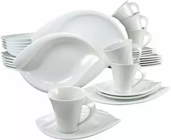 CreaTable Kombiservice 30 Teile, ACACIA weiß CreaTable Kombiservice 30 Teile, ACACIA weiß