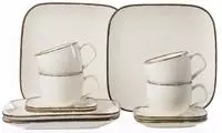 Ritzenhoff & Breker Kaffeeservice "Geschirr-Set, Service CASA" 12 Teile, f&uuml;r 4
